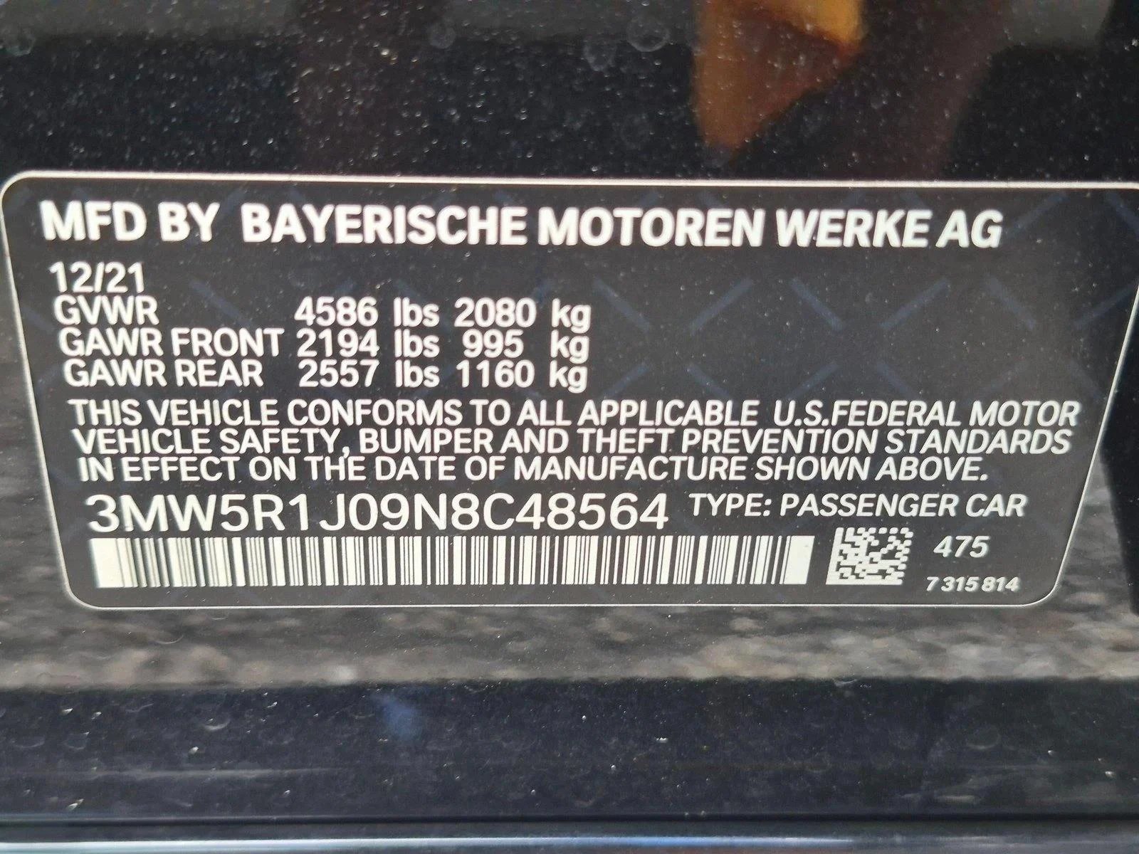 Used 2022 Black Sapphire Metallic BMW 330i image 16