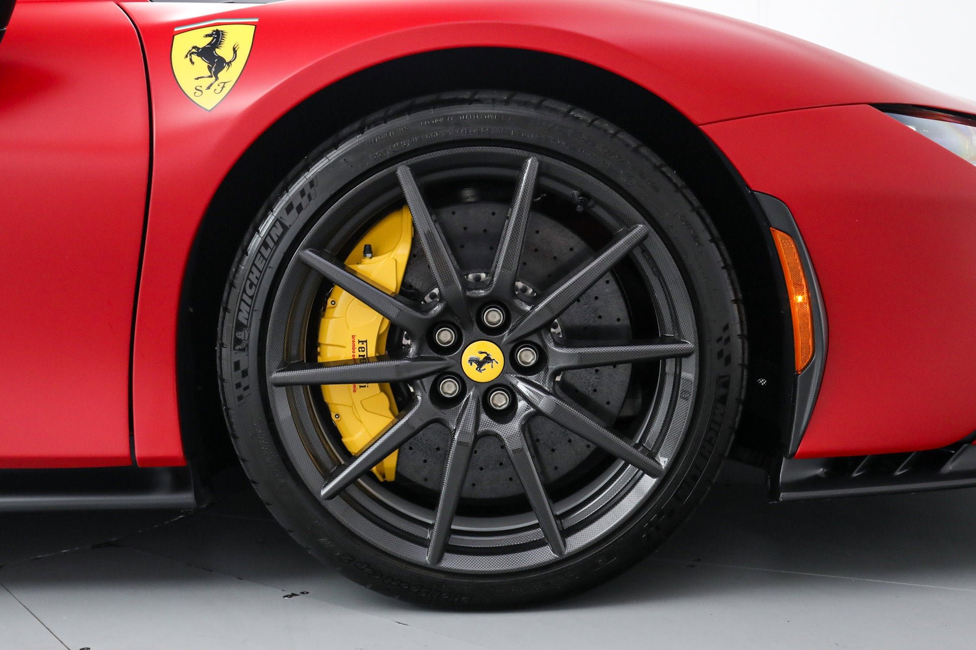 Certified Used 2024 Rosso Ferrari F1-75 Opaco Ferrari  image 43