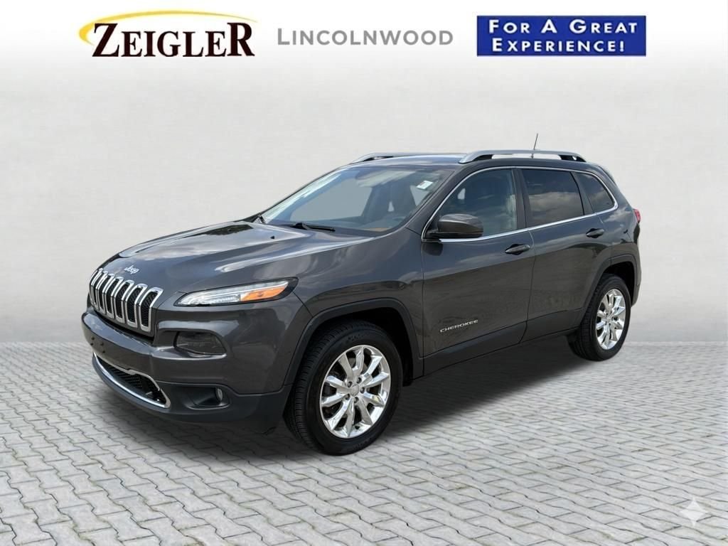 Used 2016 Jeep Cherokee Limited with VIN 1C4PJMDB3GW124303 for sale in Lincolnwood, IL