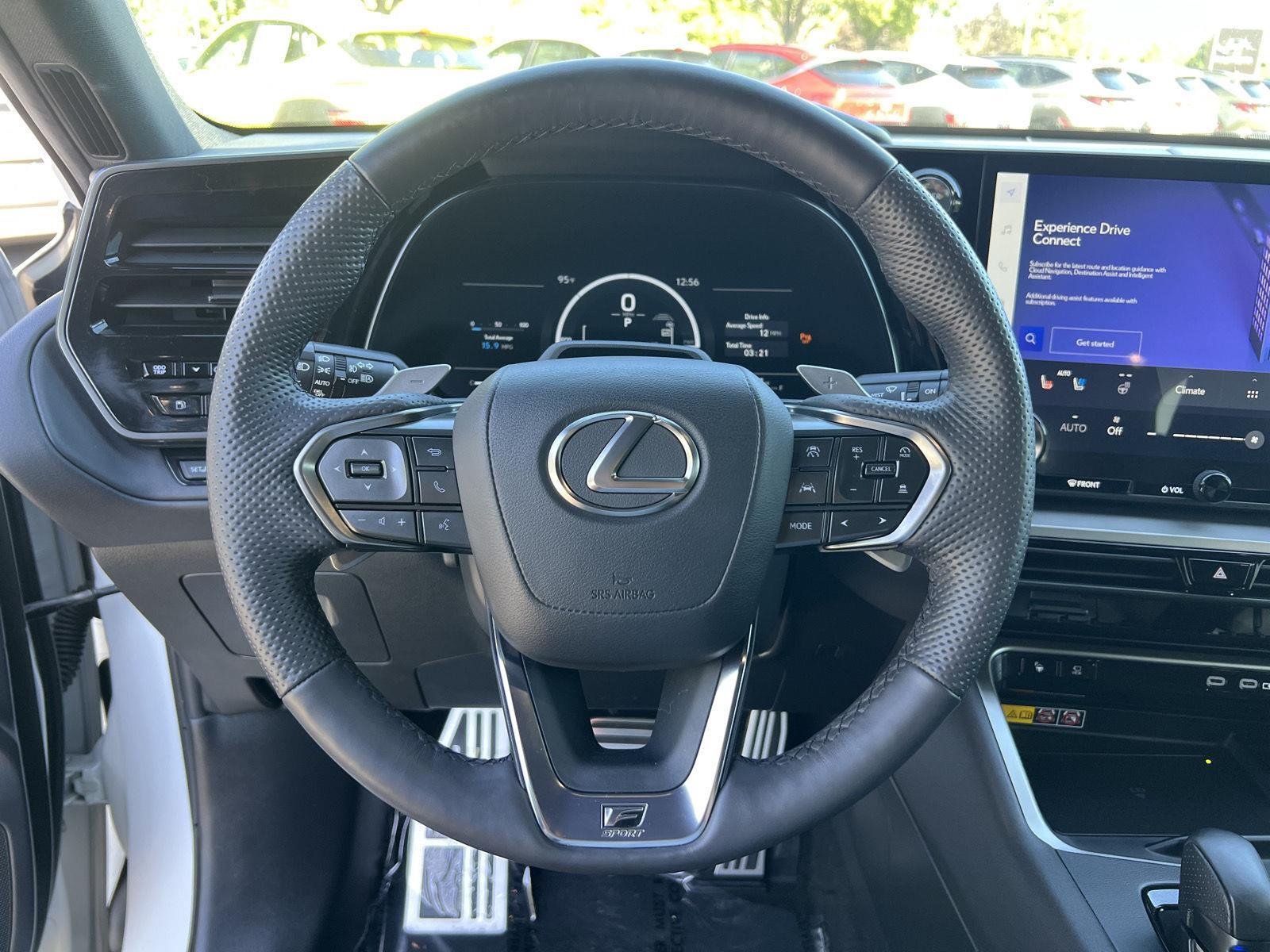 Used 2024 Wind Chill Pearl Lexus TX 500h F SPORT Premium image 33