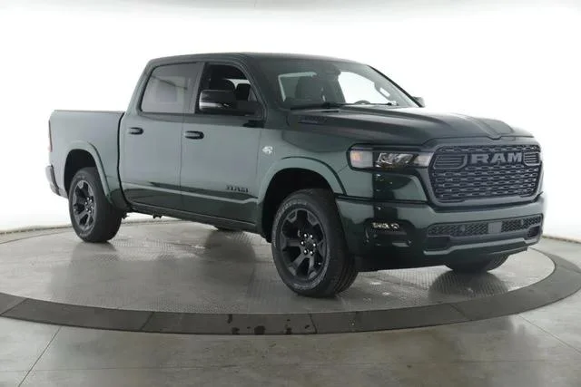 New 2026 Serrano-Green Metallic Exterior Paint RAM BIG HORN image 2