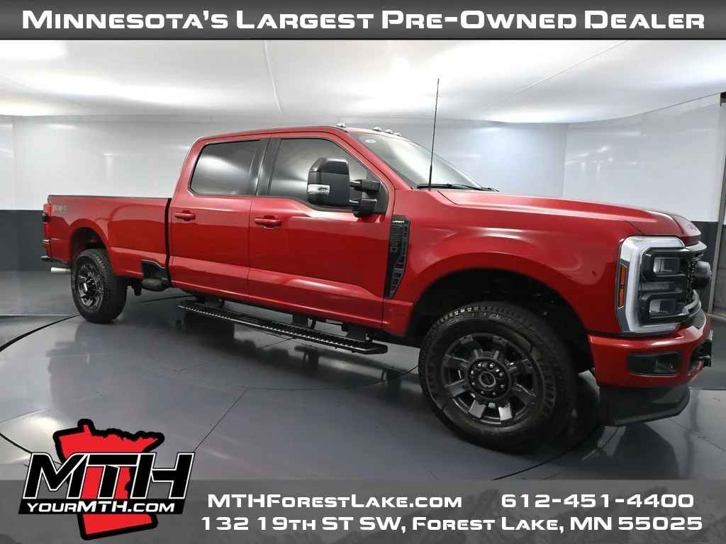 Used 2024 Red Ford Lariat image 1