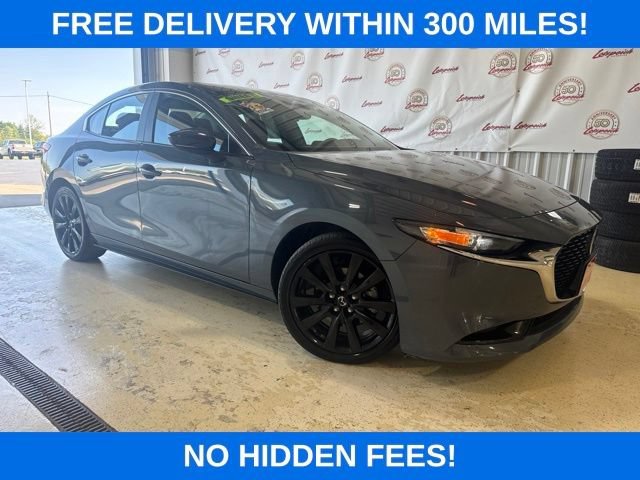 Used 2024 Mazda Mazda3 Carbon Edition with VIN 3MZBPBCM2RM410224 for sale in Kansas City