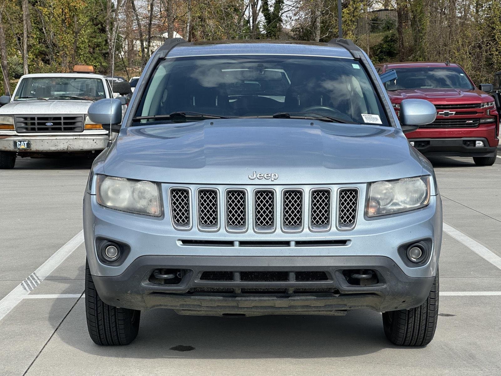 Used 2014 Jeep Compass Latitude with VIN 1C4NJDEB0ED551405 for sale in Clayton, GA