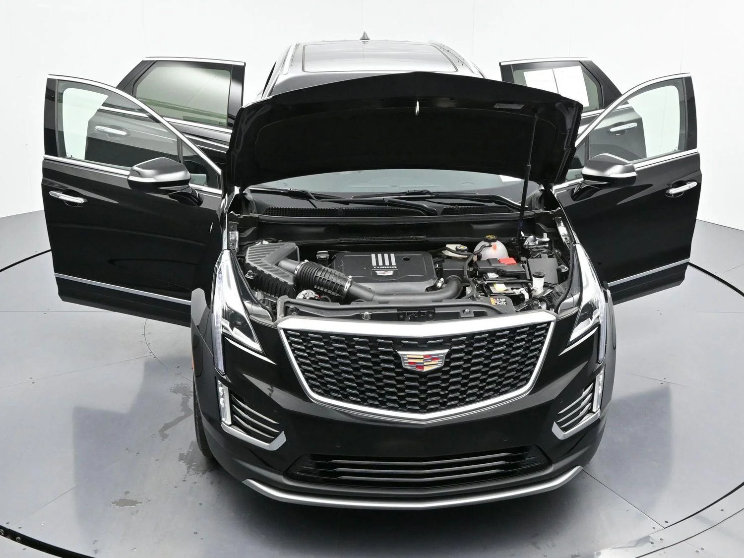 Used 2025 Stellar Black Metallic Cadillac Premium Luxury image 43
