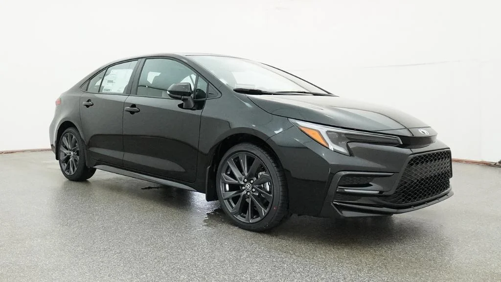 New 2026 Midnight Black Metallic Toyota XSE image 45