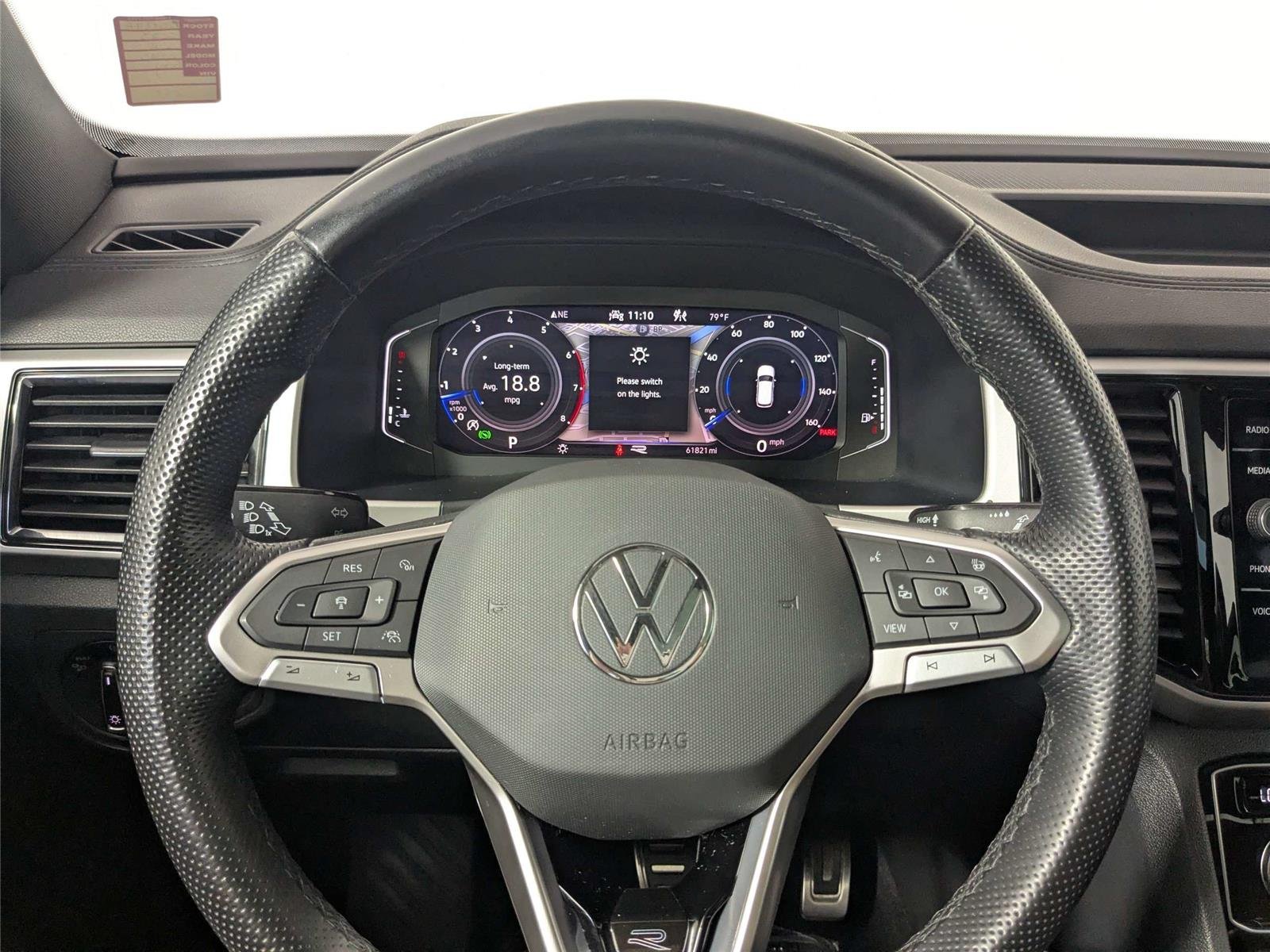 Used 2023 Pure Gray Volkswagen 3.6L V6 SEL Premium R-Line image 20