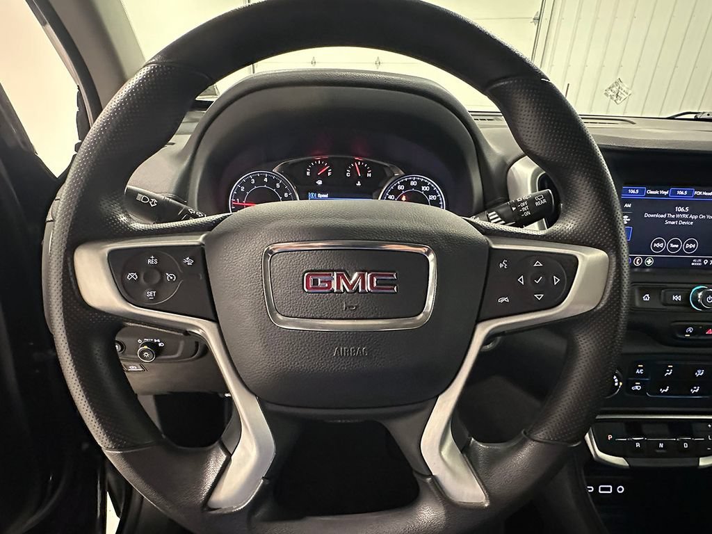Used 2023 Ebony Twilight Metallic GMC SLE image 32