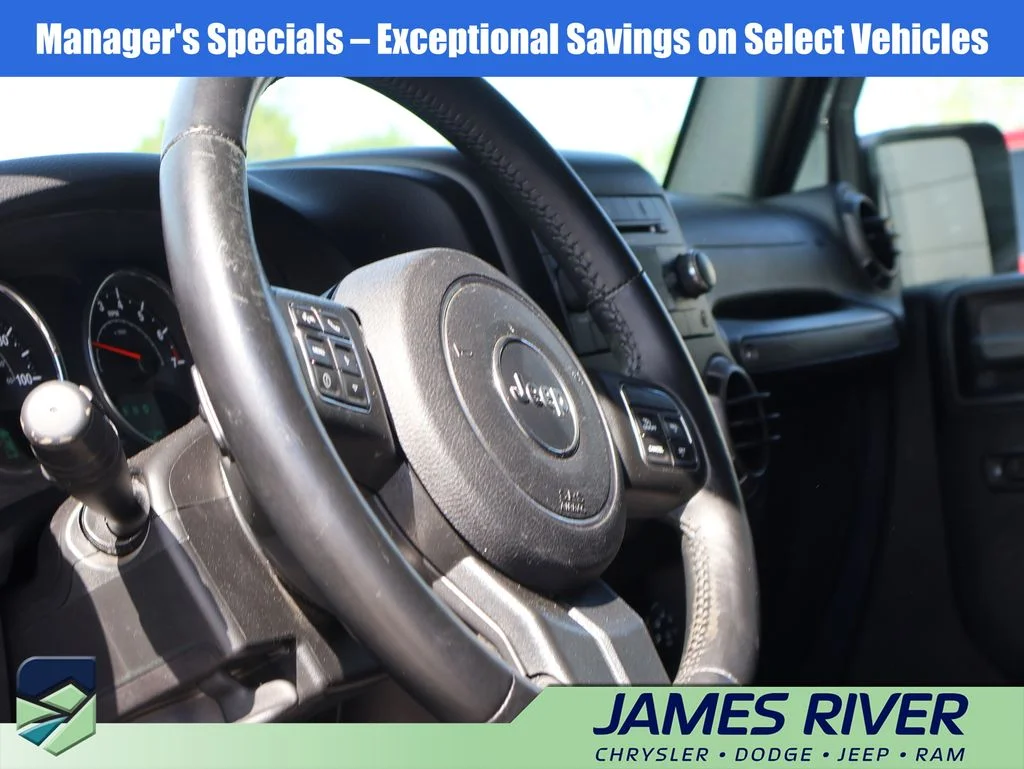 Used 2017 Black Jeep Unlimited Sport image 24