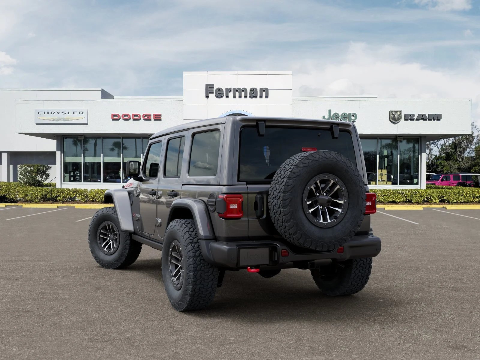 New 2026 Granite Crystal Metallic Clear-Coat Exterior Paint Jeep Rubicon X image 33