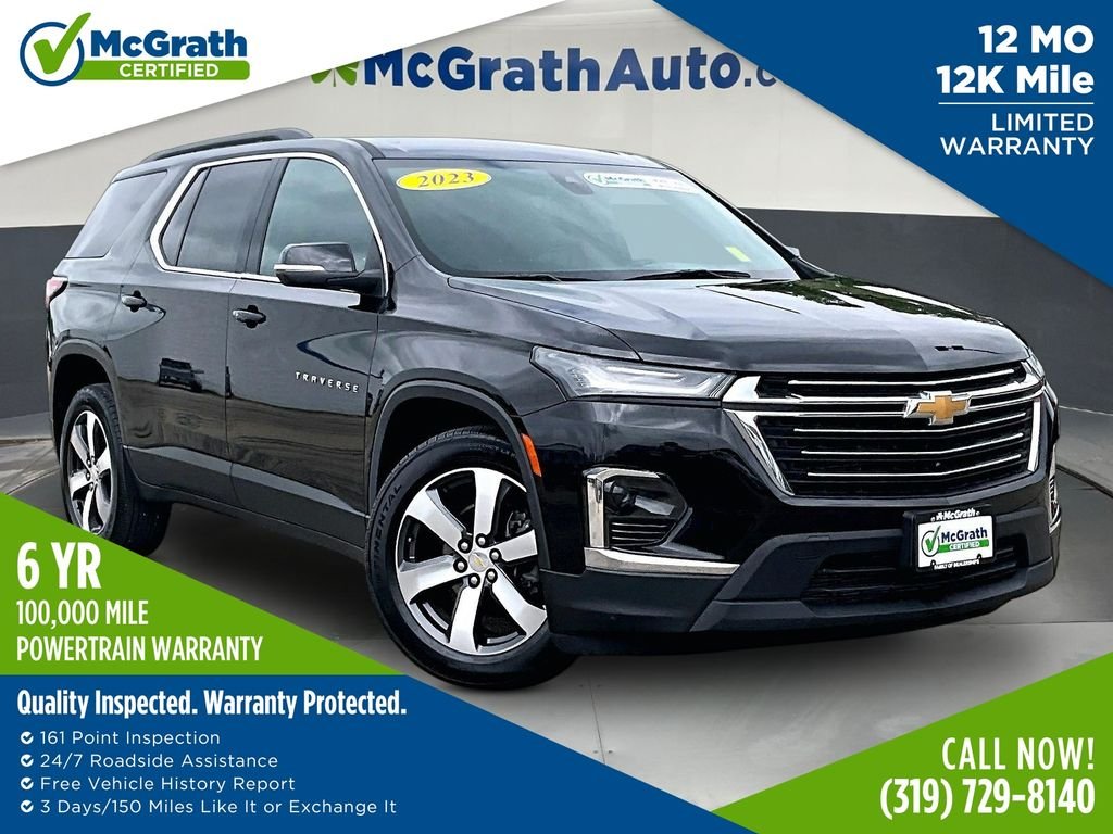 Used 2023 Black Chevrolet LT Leather image 1