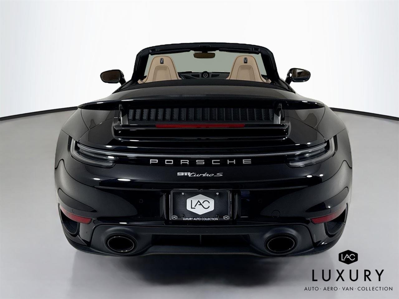 Used 2024 Black Porsche Turbo S Cabriolet | Front Lift | PCCB's image 7