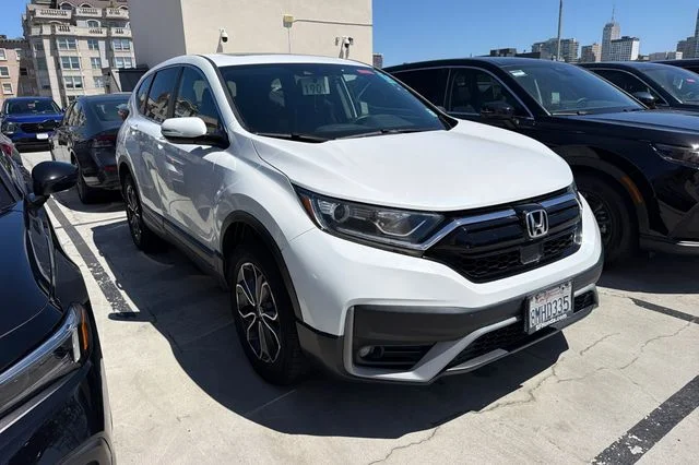 Used 2020 Platinum White Pearl Honda EX image 2