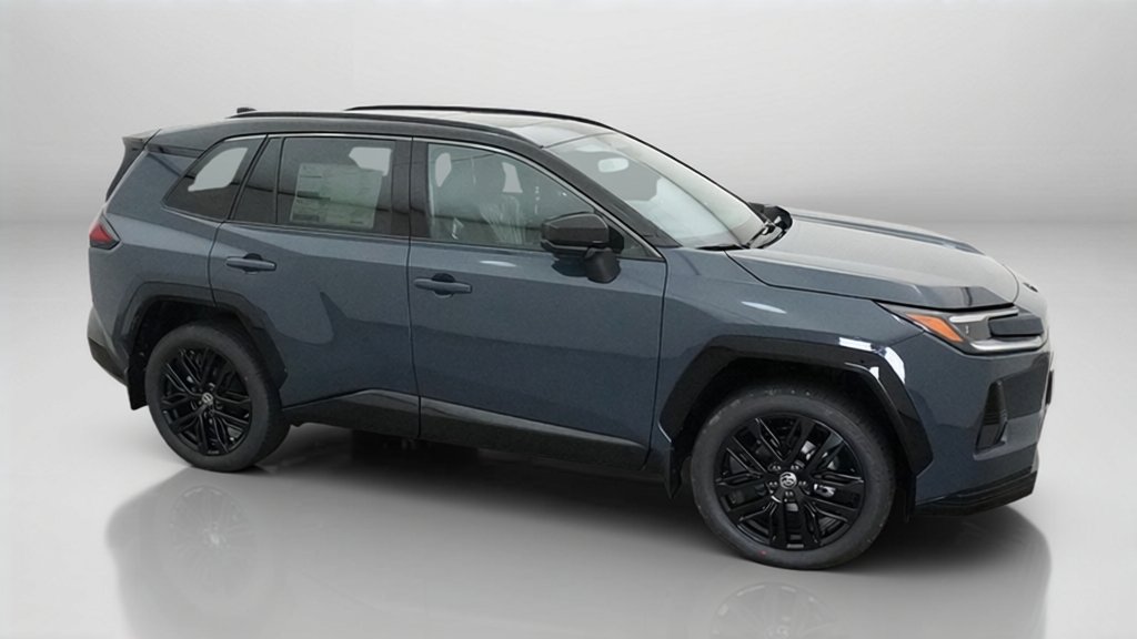 New 2026 Storm Cloud with Midnight Black Metallic roof Toyota XSE image 8