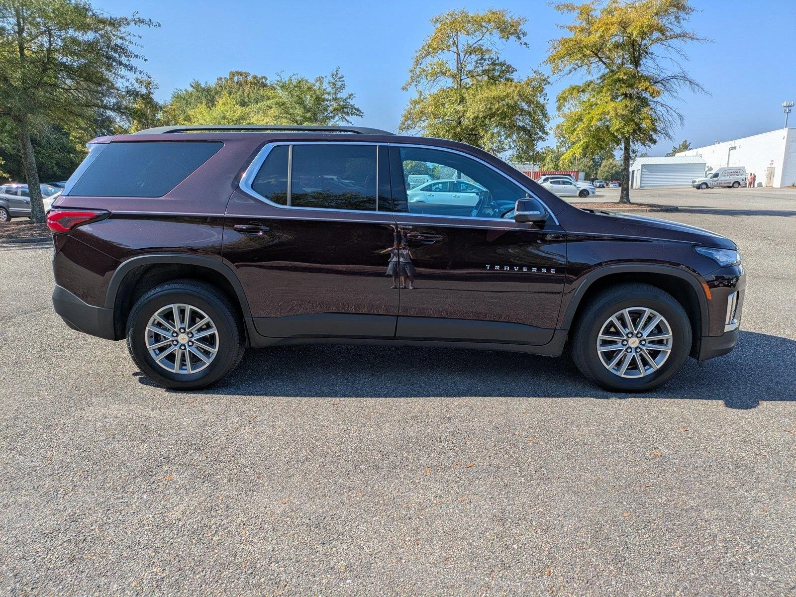 Used 2023 Black Cherry Metallic Chevrolet LT Cloth image 4