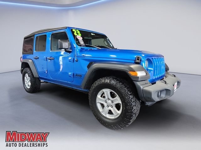 Certified Used 2023 Blue Jeep Sport S image 7