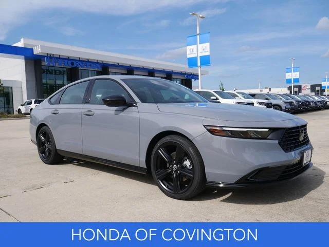New 2026 Urban Gray Pearl Honda Sport-L Hybrid image 2