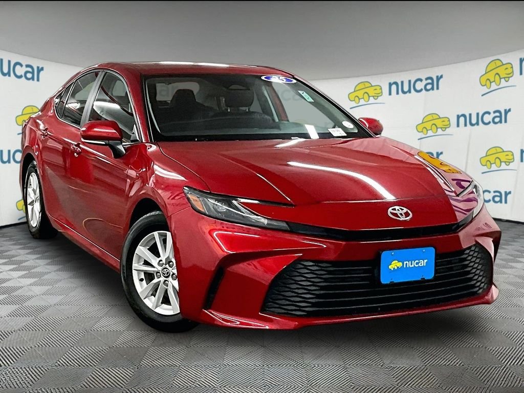 Used 2025 Red Toyota LE image 1