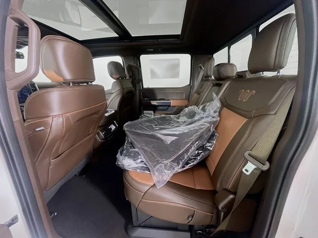 New 2026 Star White Metallic Tri-Coat Ford King Ranch image 25