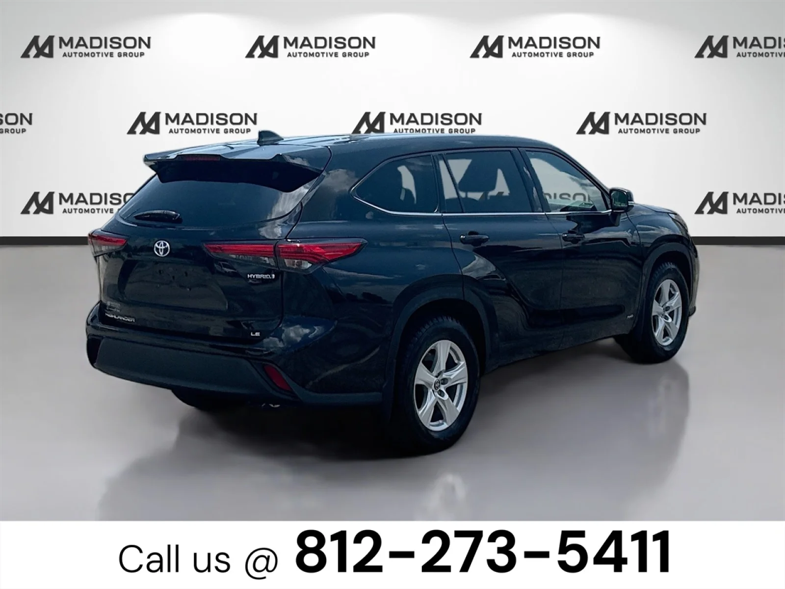 Used 2022 Black Toyota Hybrid LE image 5