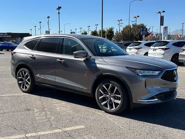 Used 2024 Liquid Carbon Metallic Acura SH-AWD TECH image 28
