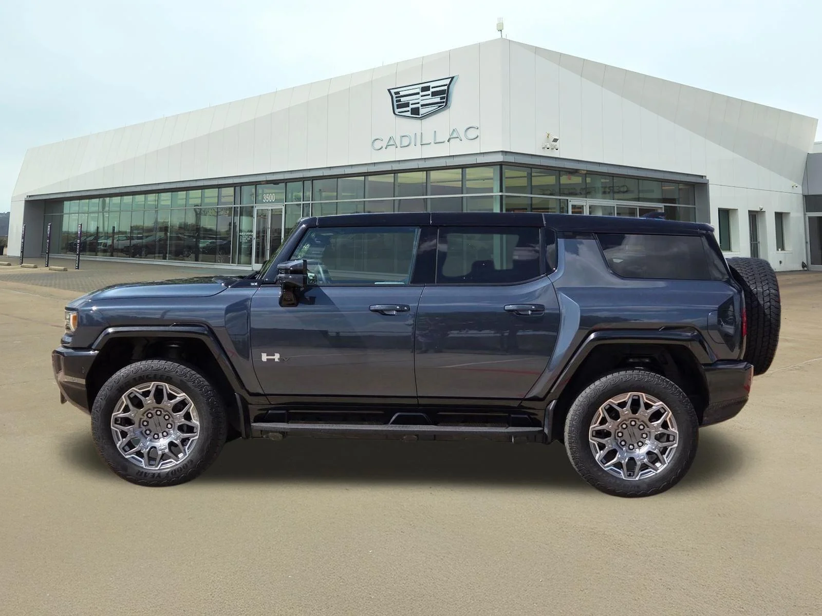 Used 2025 Graphite Blue Metallic GMC 3X image 3