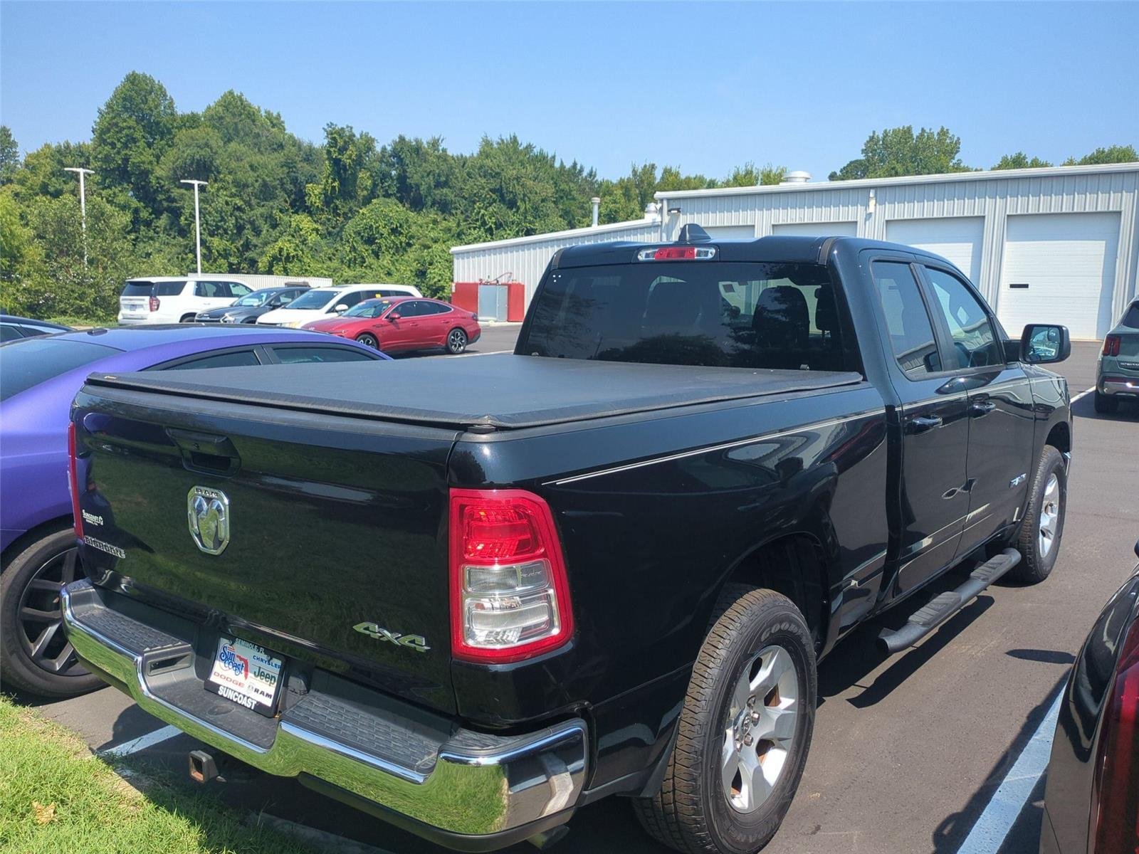 Used 2022 Diamond Black Crystal Pearlcoat Ram Big Horn image 4