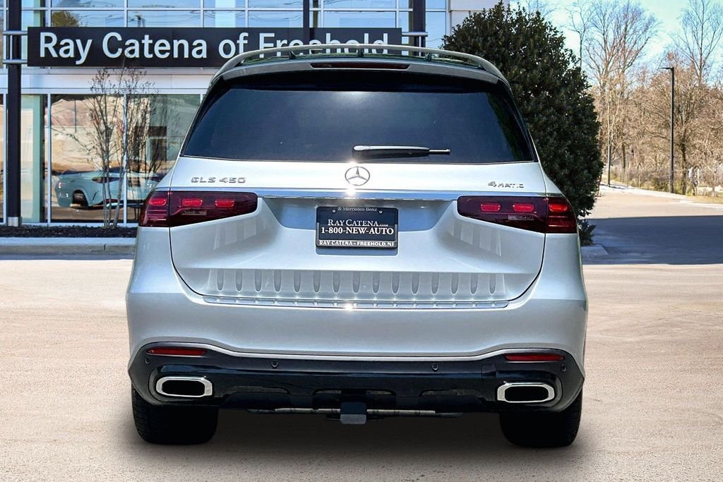 New 2026 Cirrus Silver Metallic Mercedes-Benz GLS 450 image 4