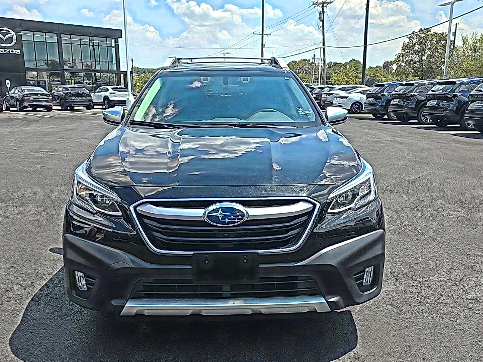 Used 2022 Crystal Black Silica Subaru Touring XT image 2