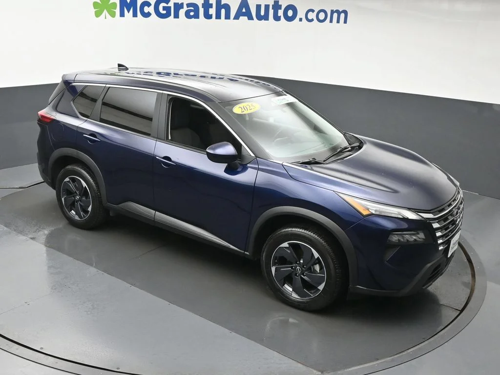 Certified Used 2025 Blue Nissan SV image 3