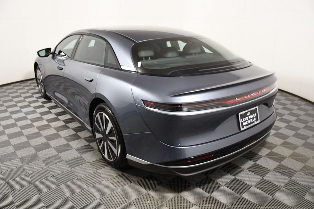 Used 2024 Fathom Blue Metallic Lucid Touring image 4
