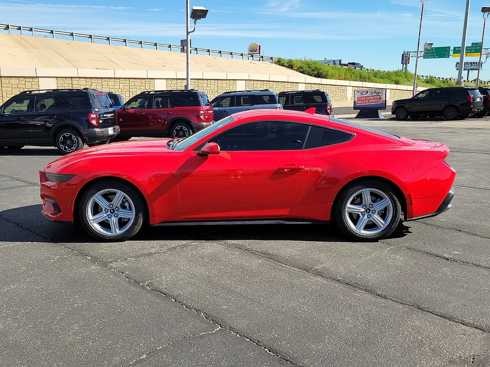 New 2026 Race Red Ford Ecoboost&reg; Fastback image 2