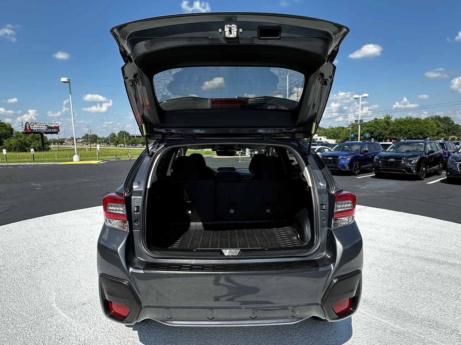 Used 2023 Magnetite Gray Metallic Subaru CVT image 9