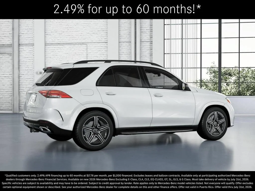 New 2026 MANUFAKTUR Moonlight White Metallic Mercedes-Benz GLE 450 image 19