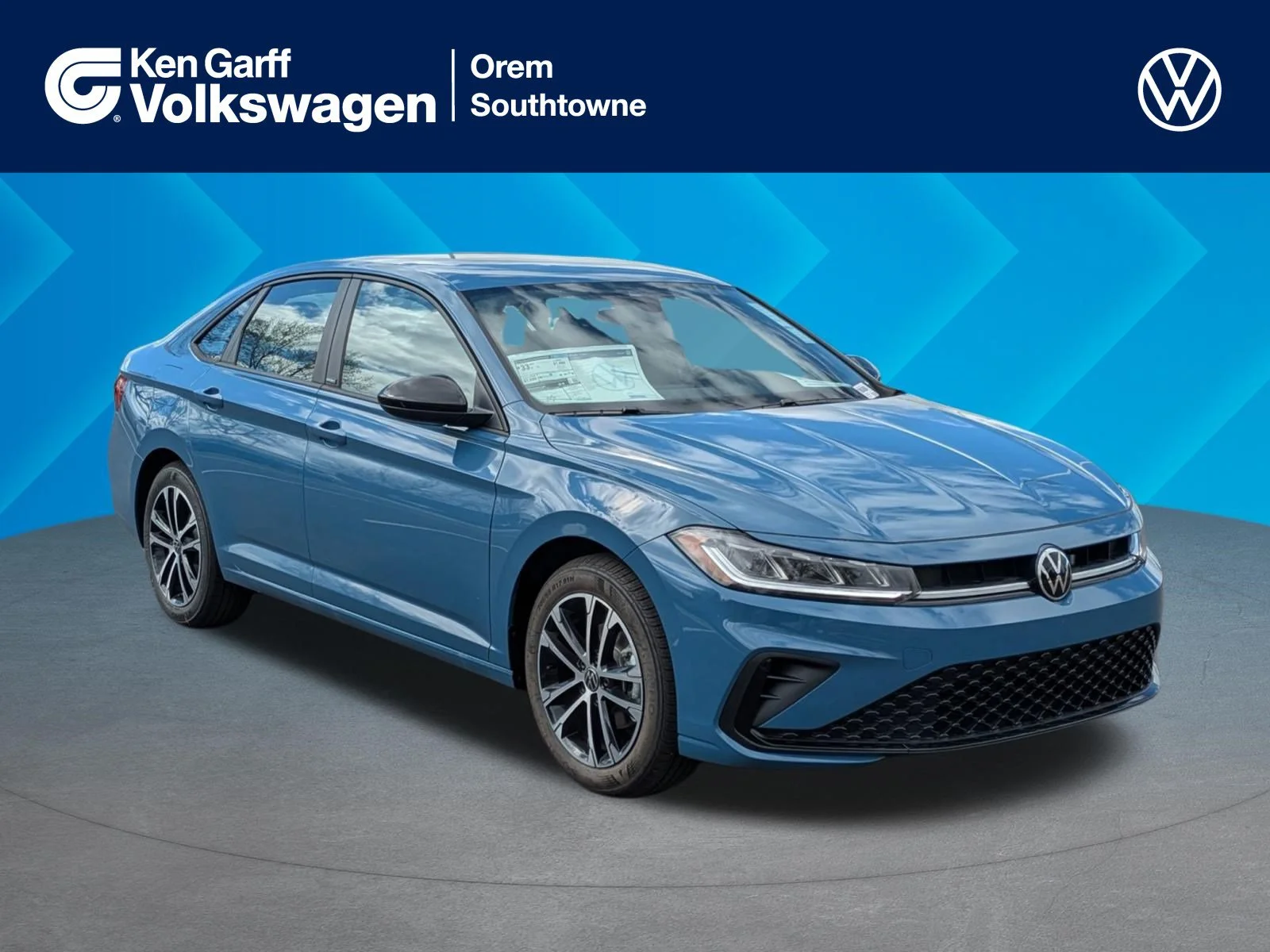 New 2026 Monterey Blue Pearl Volkswagen Sport image 1