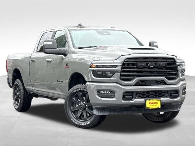 New 2026 Ceramic Gray Clear-Coat Exterior Paint RAM Laramie image 1