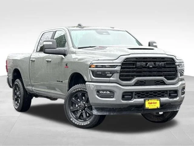 New 2026 Ceramic Gray Clear-Coat Exterior Paint RAM Laramie image 1