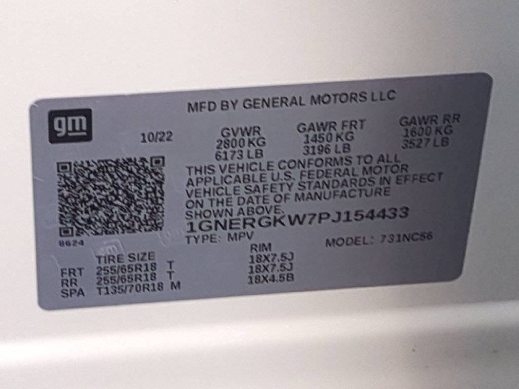Used 2023 Summit White Chevrolet LT Cloth image 37