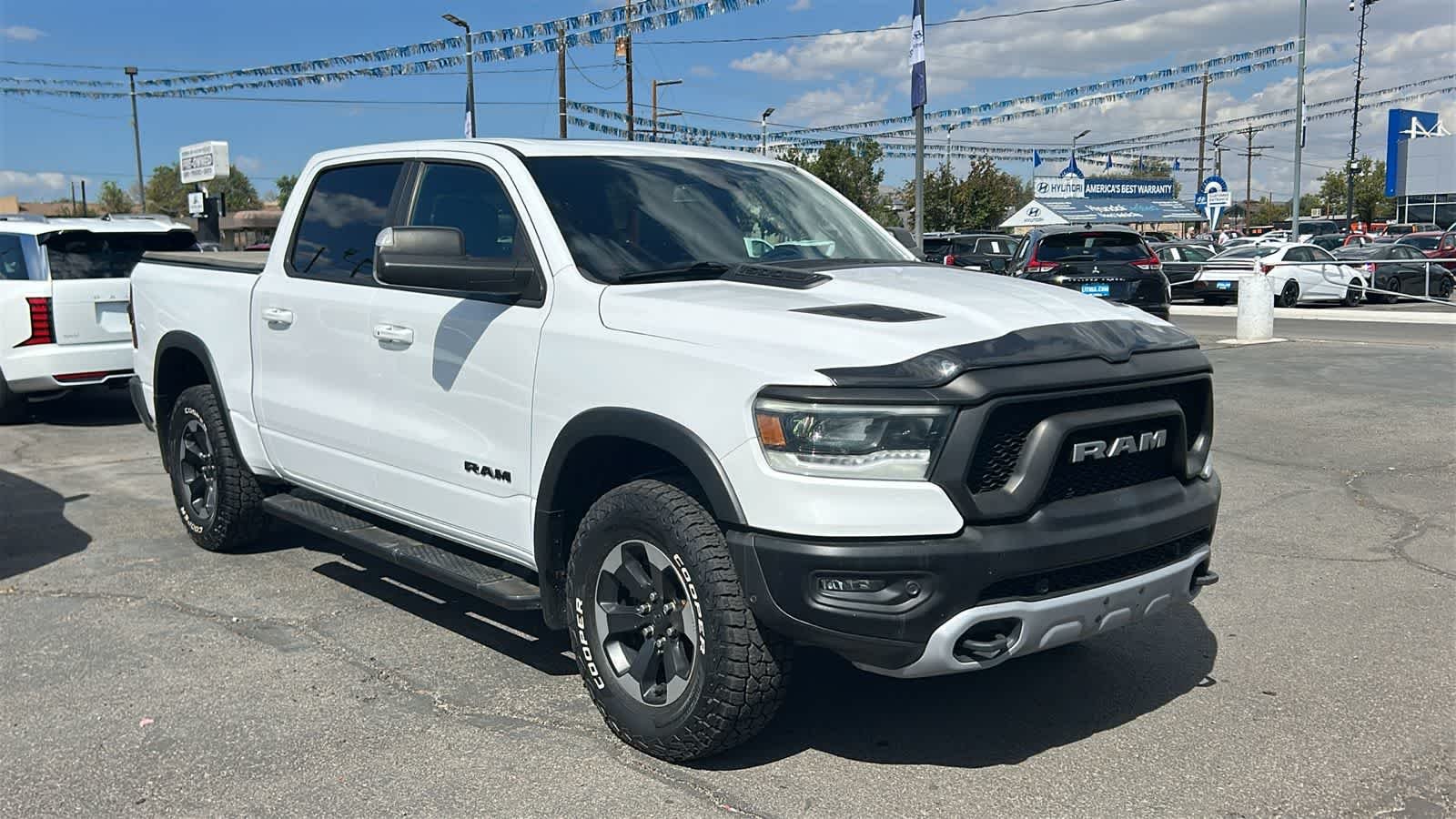Used 2019 Bright White Ram Rebel image 3