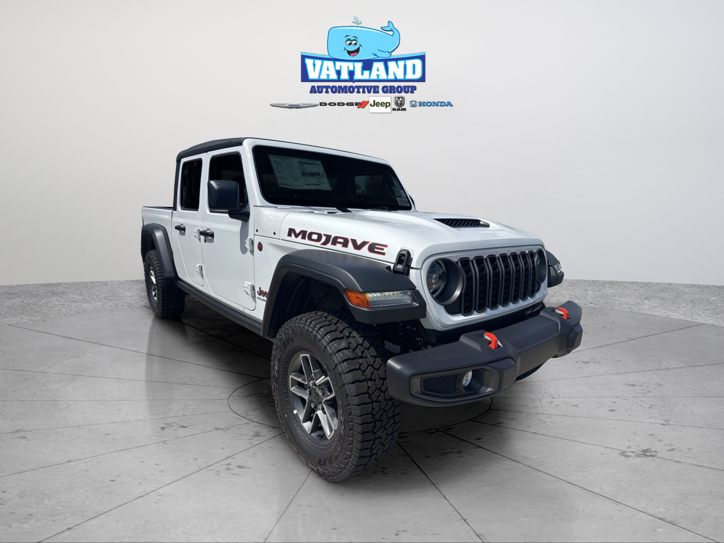 New 2026 Bright White Clear-Coat Exterior Paint Jeep Mojave image 22