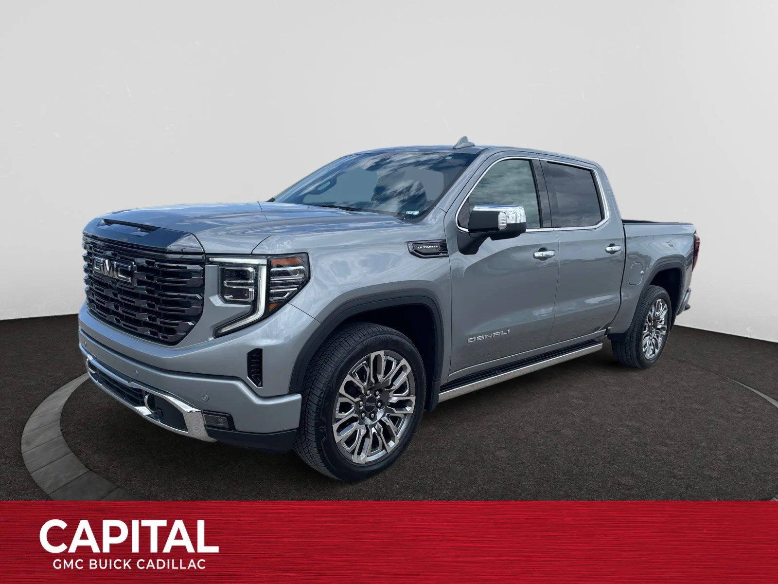 Used 2024 Gray GMC Denali Ultimate Crew Cab image 1