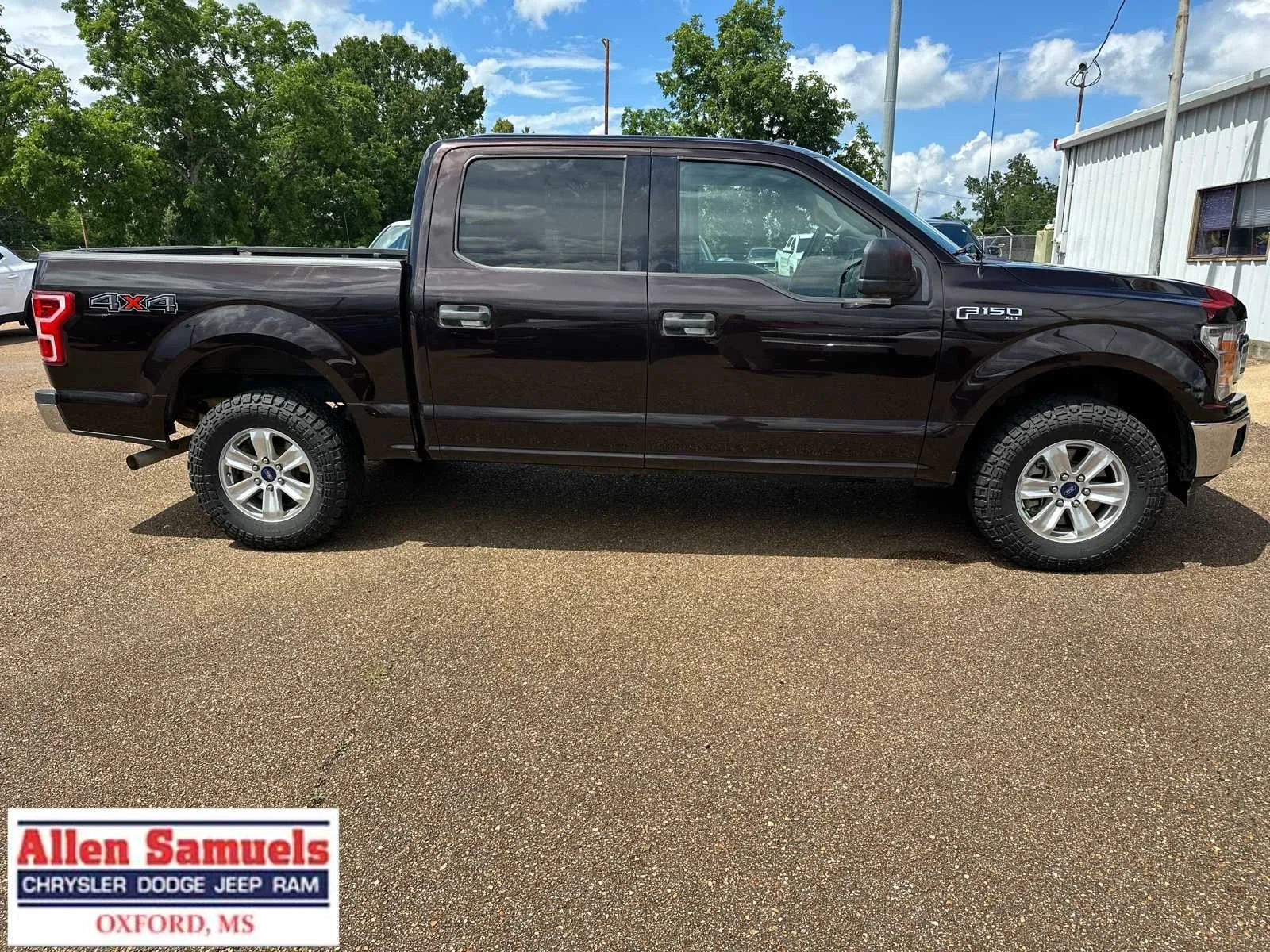 Used 2018 Magma Red Metallic Ford XLT image 2