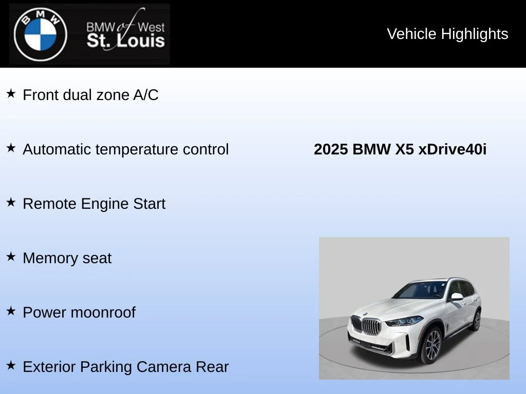 Used 2025 White BMW xDrive40i image 16