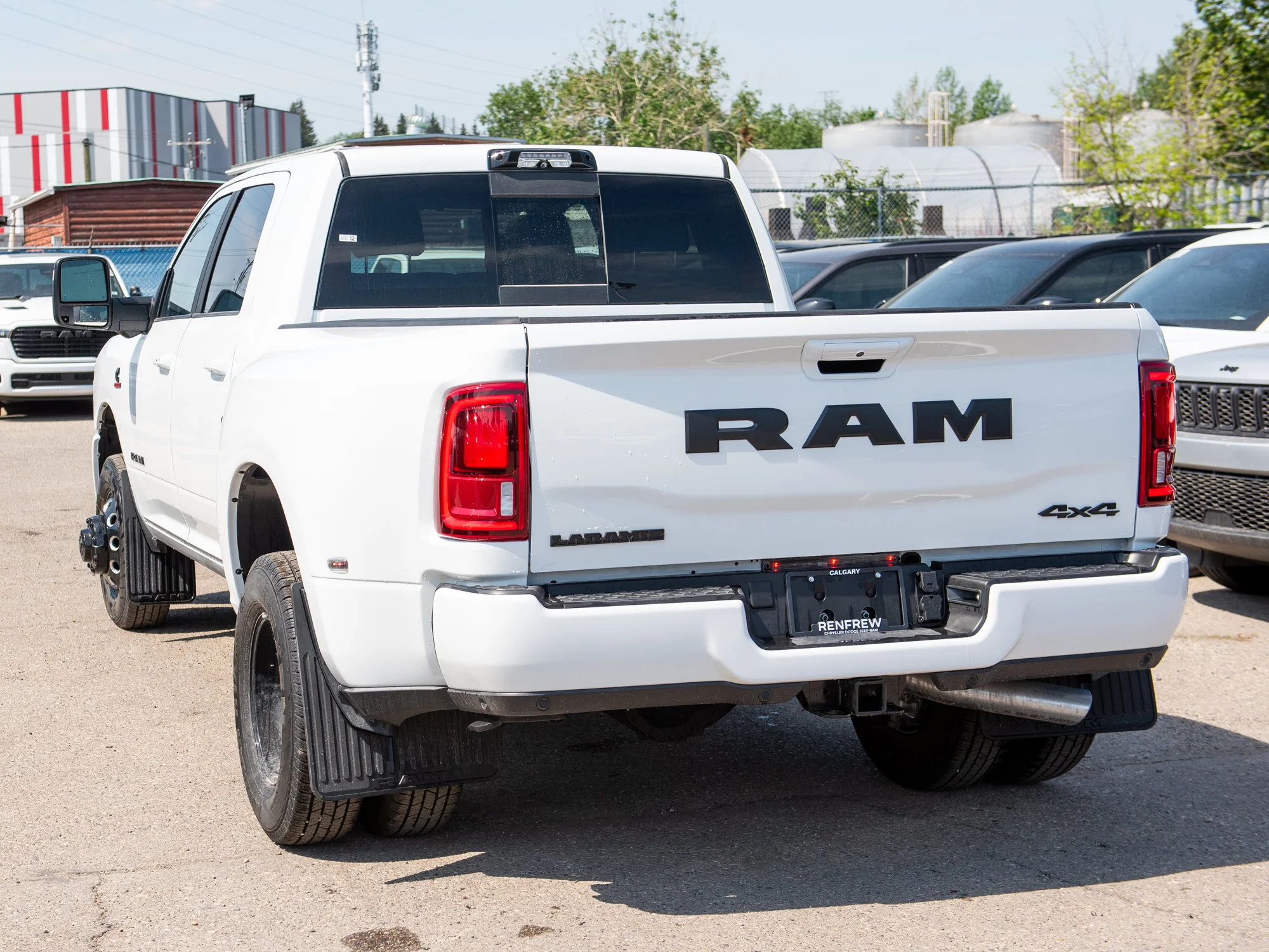 New 2026 White RAM Laramie* image 3