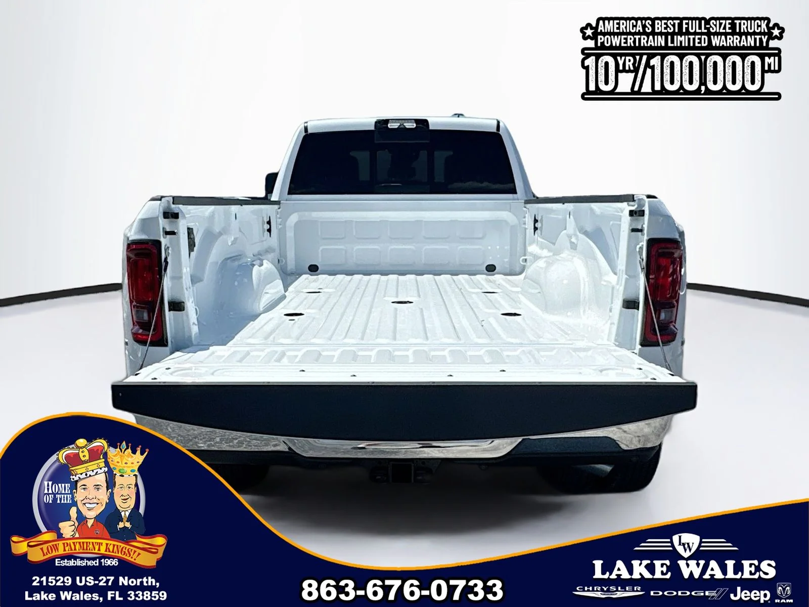 New 2026 Bright White Clear-Coat Exterior Paint RAM TRADESMAN image 24