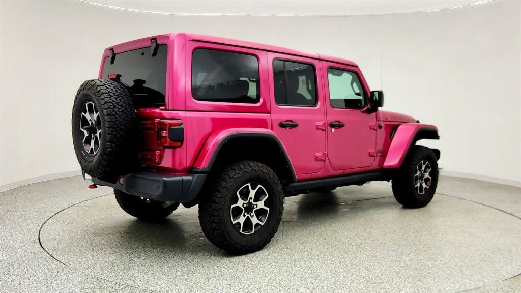 Used 2022 Limited Edition Tuscadero Pearlcoat Jeep Unlimited Rubicon 4x4 w/ Hard Top, Leather Seats & LED Lighting image 5