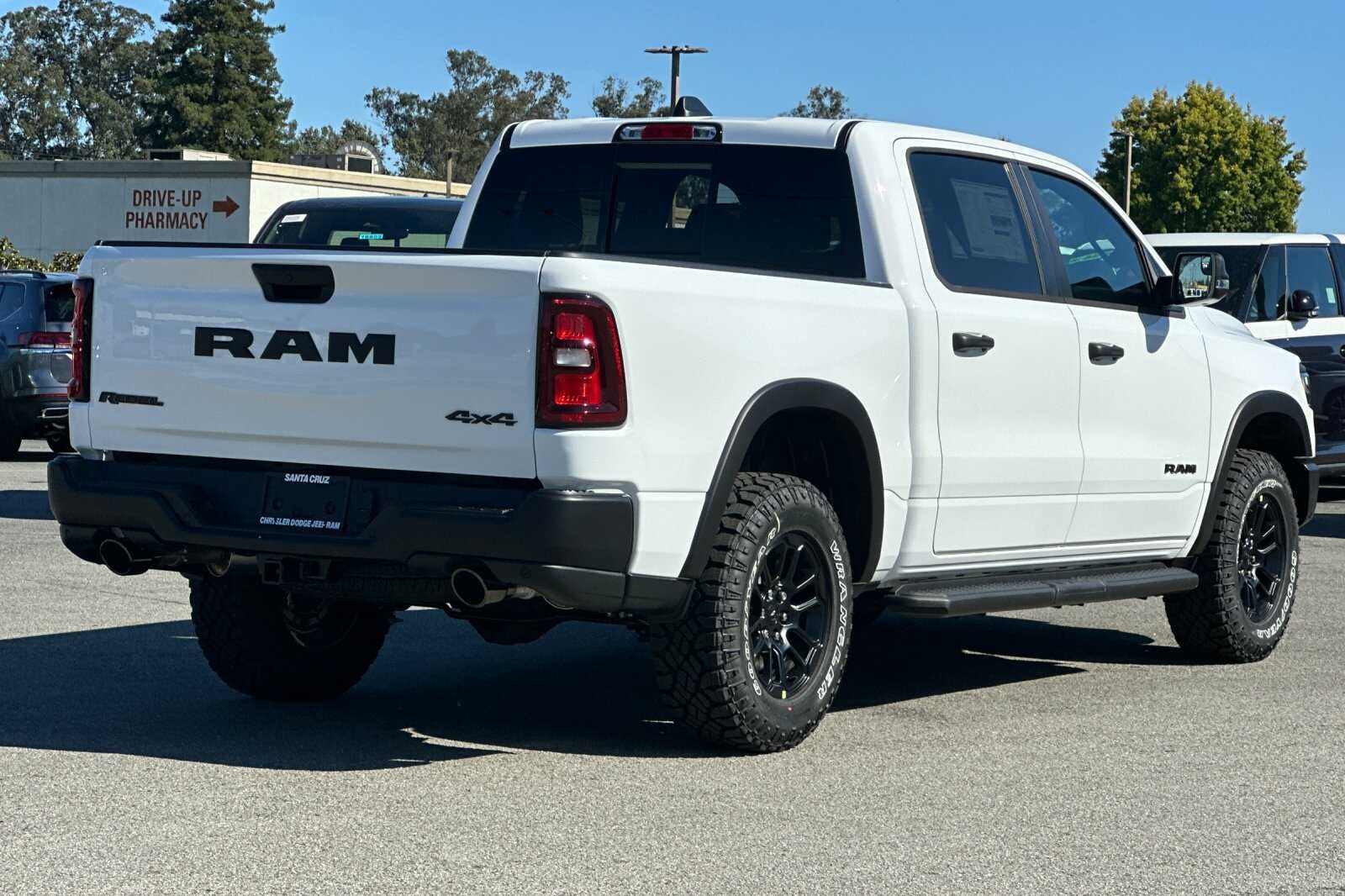 New 2026 Bright White Clear-Coat Exterior Paint RAM REBEL image 4