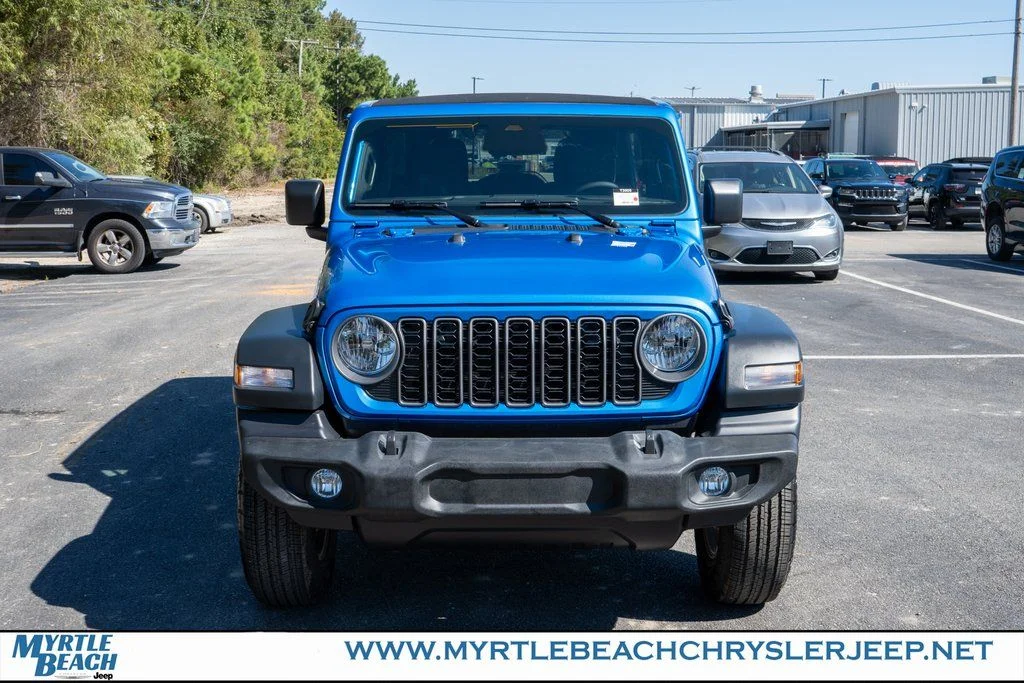 New 2026 Hydro Blue Pearl-Coat Exterior Paint Jeep Sport S image 9