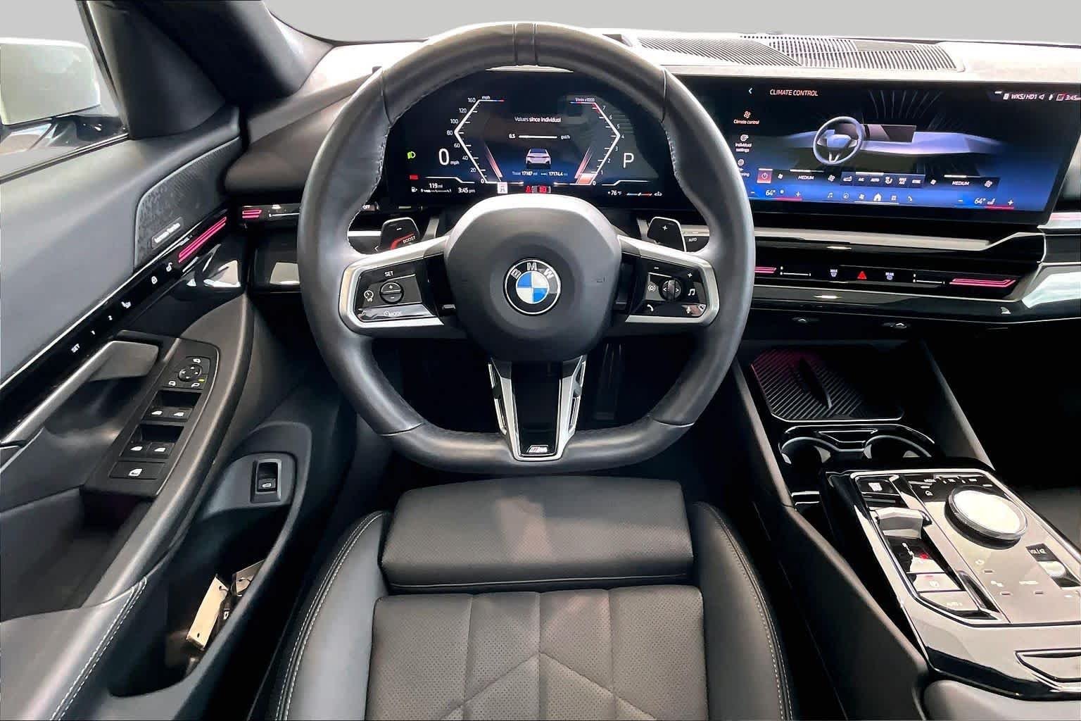 Certified Used 2025 Mineral White Metallic BMW 530i image 5
