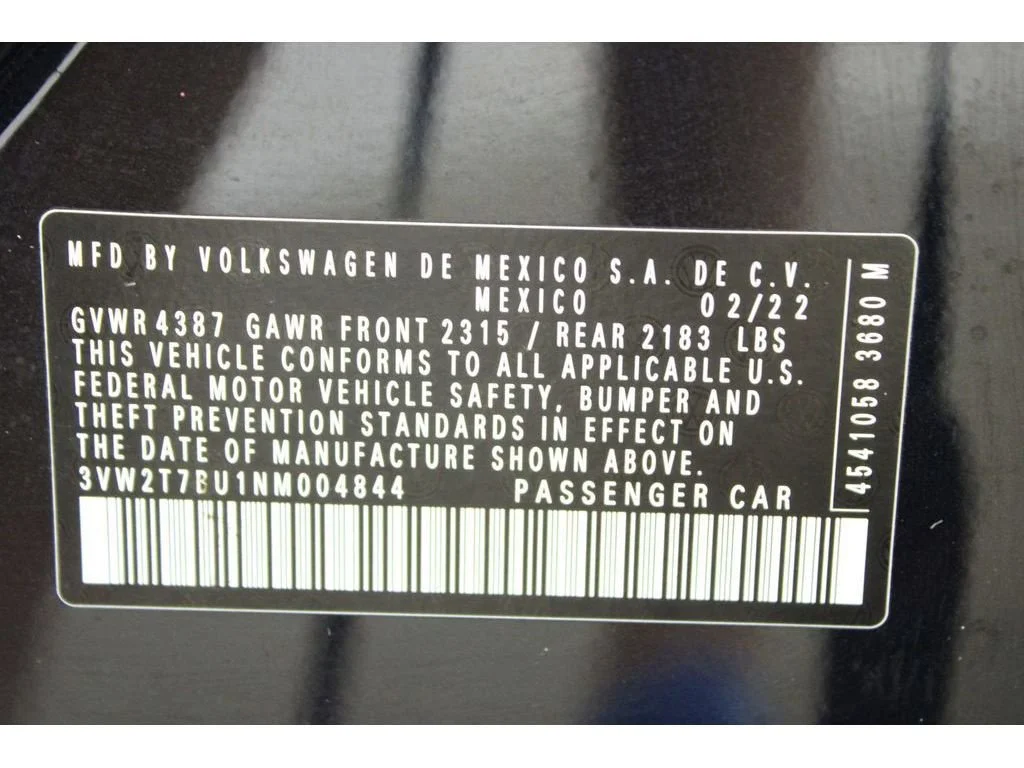 Used 2022 Black Volkswagen 2.0T Autobahn image 16